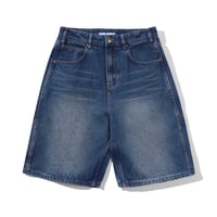 Butter Goods|Baggy Denim Shorts (Distressed Indigo)