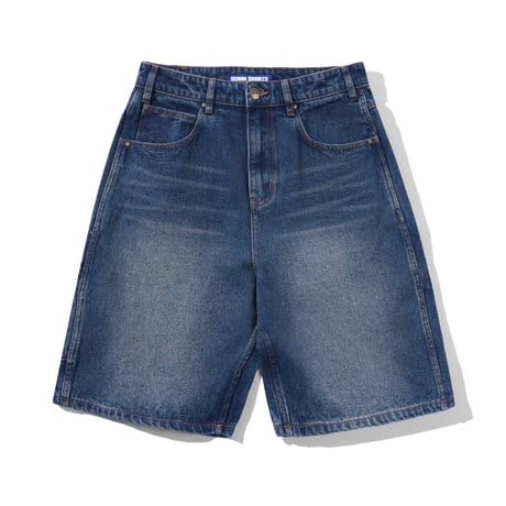 Butter Goods|Baggy Denim Shorts (Distressed Indigo)