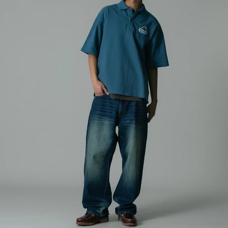XLARGE | OG POLO SHIRT(BLUE)
