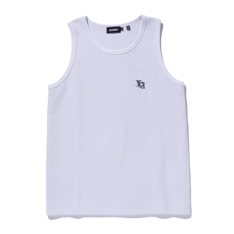 XLARGE | OLD ENGLISH WAFFLE TANK TOP(WHITE)