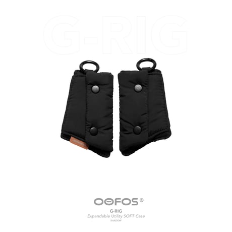 GOOPiMADE |“G-RIG” Expandable Utility SOFT Case(2 color)