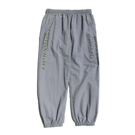 MIDNIGHT PAINTING SERVICE| MPS Logo Nylon Pants (Gray)