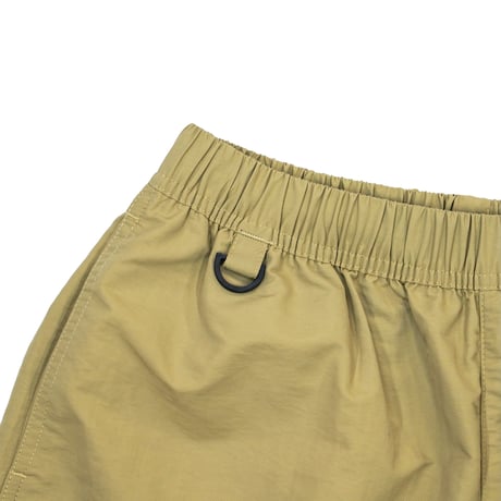 Time For Livin‘ / CLASSIC LOGO NYLON SHORTS (SAND KHAKI)