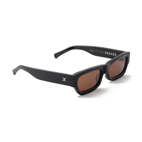 DECADE EYEWEAR / GENO 60s (GLOSS BLACK / ROSE)