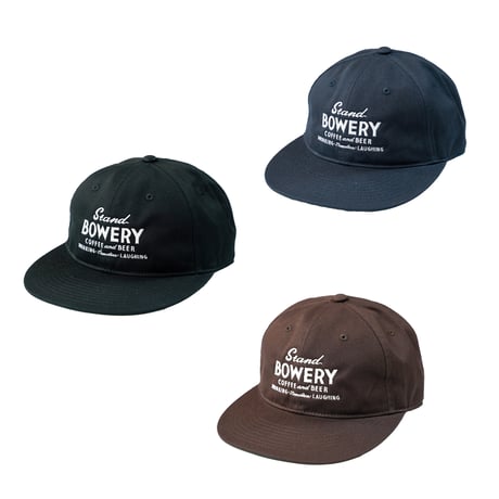 Stand BOWERY / BOWERY STANDARD LOGO CAP (3COLOR)