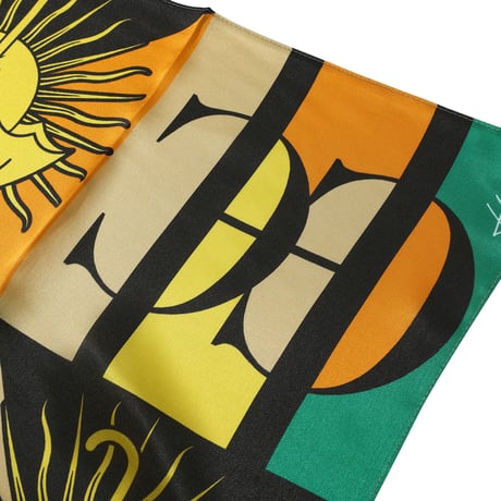 HELAS | CINQUE TERRE SILK SCARFF "MULTICO"