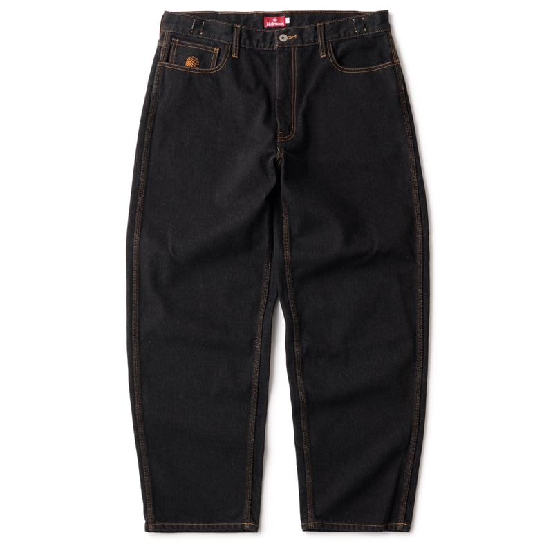 HELLRAZOR / BAGGIE DENIM PANTS (ONE WASH BLACK) HELLRAZOR / BAGGIE DENIM PANTS (ONE WASH BLACK)