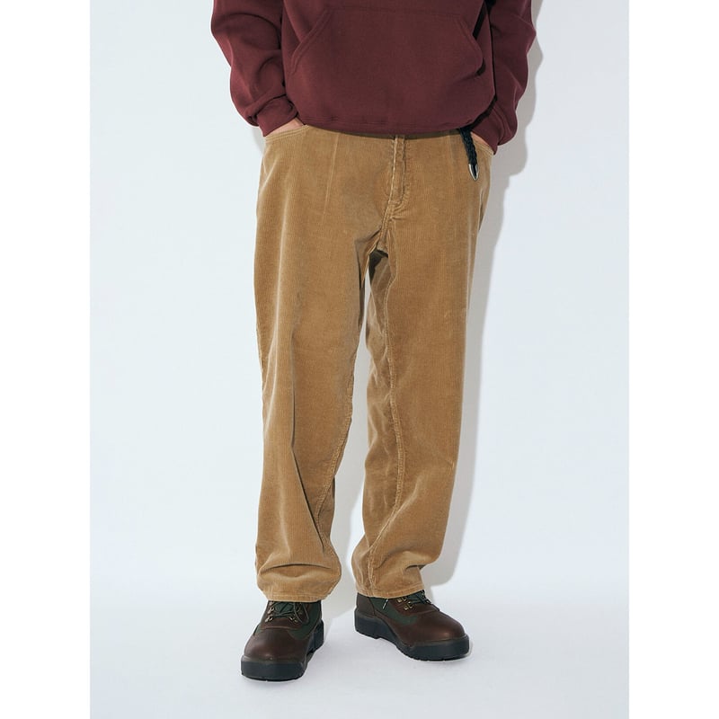 SEDAN ALL-PURPOSE|Oval Logo Corduroy Pant(Camel