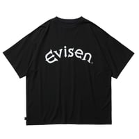 EVISEN SKATEBOARDSゑ®︎ | ARCH LOGO TECH TEE(Black)