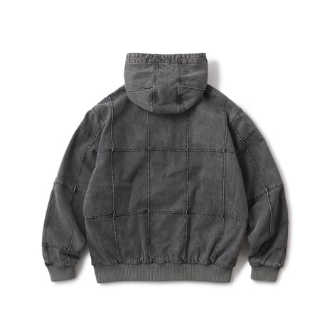 HELLRAZOR / BLOCK DENIM JACKET (DARK BLACK)