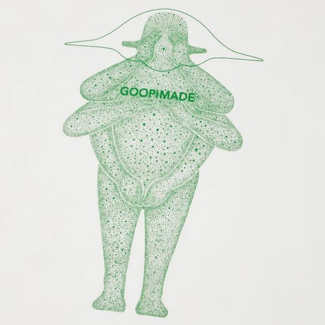 GOOPiMADE |  Prodip Leung - “孤僻” Starchild Tee (White)