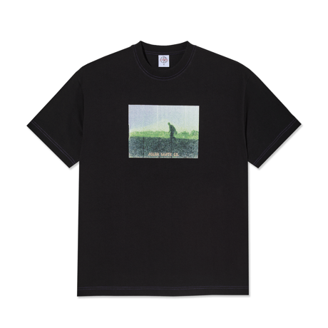 POLAR SKATE CO. / Tee - Beach Walk (Black/Purple)