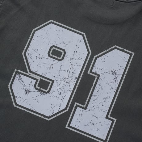 XLARGE | NUMBERING S/S TEE(BLACK)