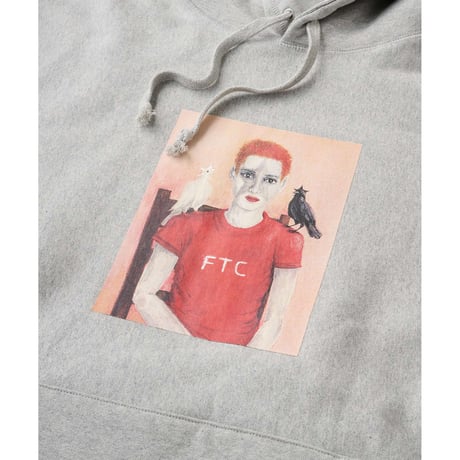 FTC | "FTC x JUSTIN HAGER" HOODY "GRAY" (FTC025JHSW01)