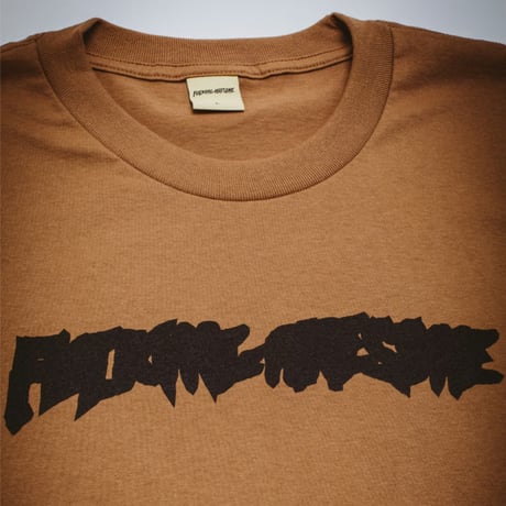 FUCKING AWESOME / Ink Trap Stamp Logo Short Sleeve T-Shirt (Brown)