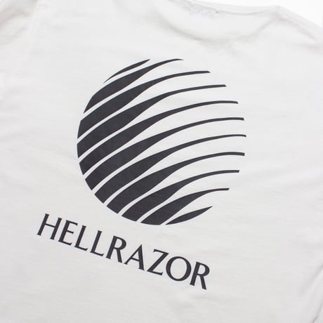 HELLRAZOR / CORE LOGO T-SHIRT (WHITE)
