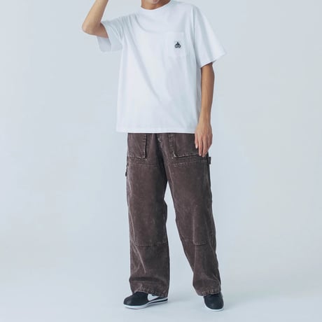 XLARGE | AGING PAINTER PANTS（BROWN)
