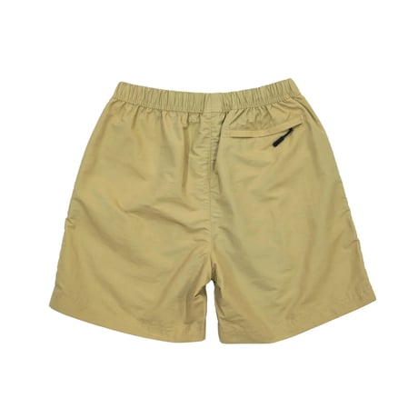 Time For Livin‘ / CLASSIC LOGO NYLON SHORTS (SAND KHAKI)