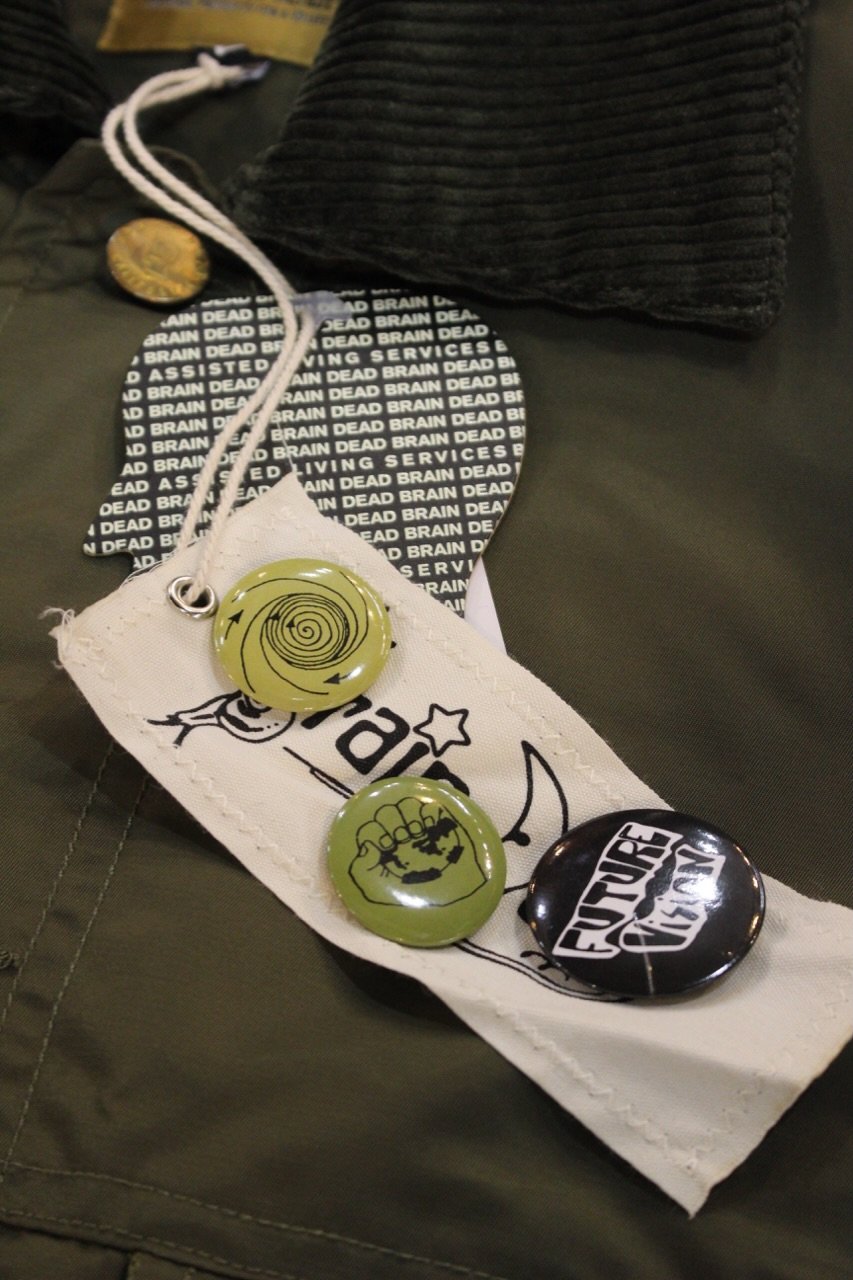 未使用・タグ付　braindead　Cropped Chore　チョアジャケット BRAIN DEAD コート ジャケット / ブレインデッド CROPPED CHORE JACKET