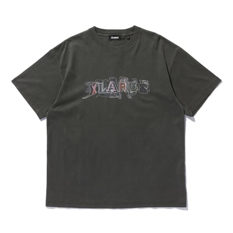 XLARGE | LETTERING S/S TEE(BLACK)