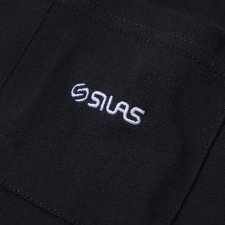 SILAS / CLASSIC POCKET TEE (BLACK)