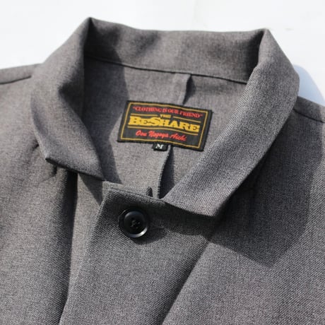 BE-SHARE | Big Tailored Jacket(GREY)