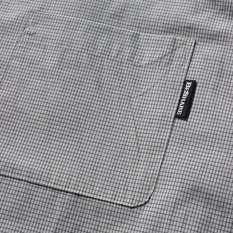 BE-SHARE |Graph Check L/S Shirt(White)