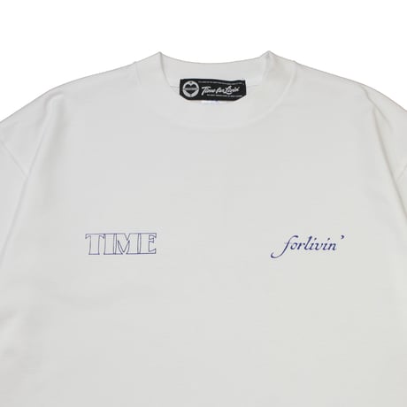Time For Livin′ / CR LOGO S/S TEE (WHITE)
