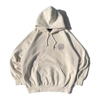 BE-SHARE | Emblem Raglan Hoodie (NATURAL)