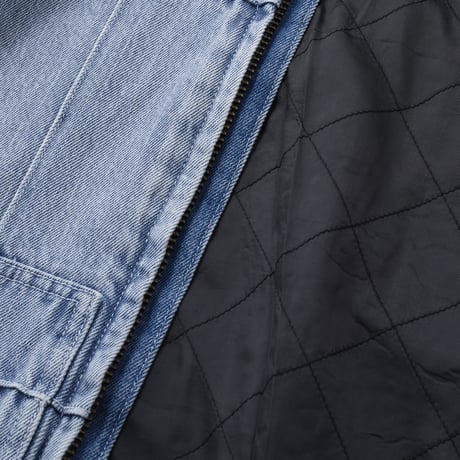 HELLRAZOR / BLOCK DENIM JACKET (LIGHT INDIGO)