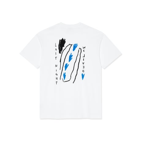 POLAR SKATE CO. / Tee - Last Night (White)