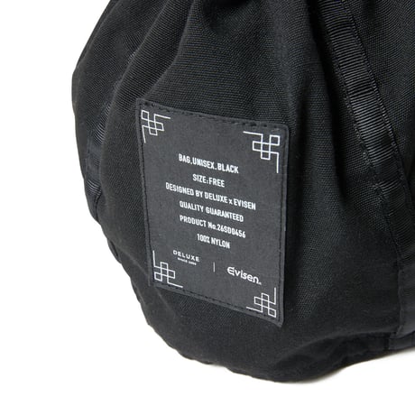 EVISEN SKATEBOARDSゑ®︎ |  DELUXE x EVISEN PERSONAL EFFECTS BAG(Black)