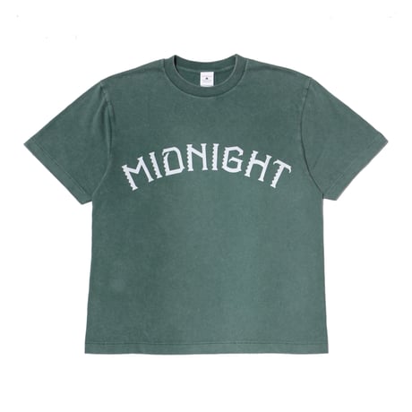 MIDNIGHT PAINTING SERVICE|  MIDNIGHT Tee (Fade Green)