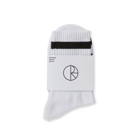 POLAR SKATE CO. / RIB SOCKS - HAPPY SAD (2COLOR)