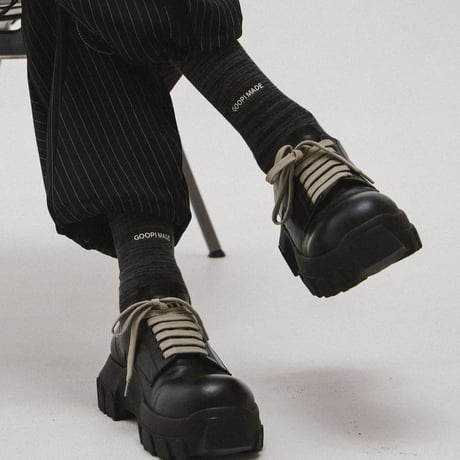 GOOPiMADE |“GSP-01” Logo Tabi Socks(2color)