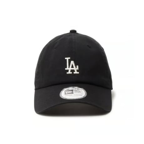 NEW ERA / MLB Casual Classic ロサンゼルス・ドジャース ミッドロゴ (BLACK)