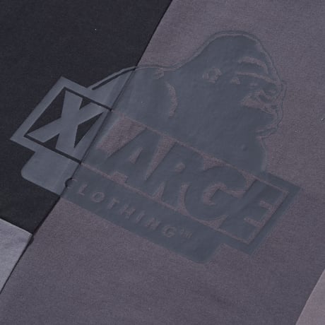 XLARGE | PATCHWORK S/S TEE(BLACK)