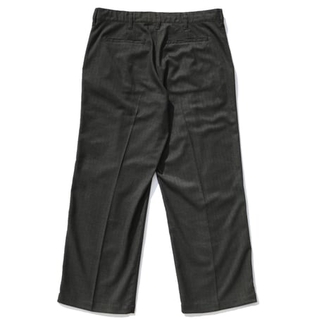 BE-SHARE |Stripe Holiday slacks(Grey)