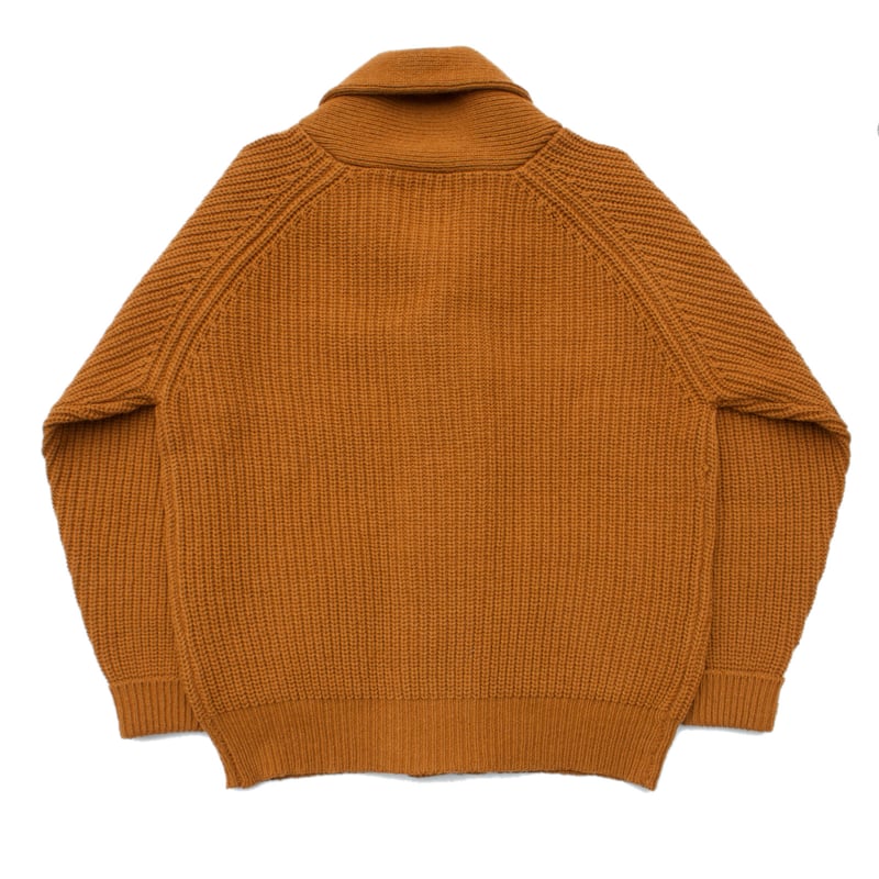 定価8.6万wjk bulky wool shawl collarカーディガンL wjk - 【予約品】 lomond shawl collar cardigan / カーディガン