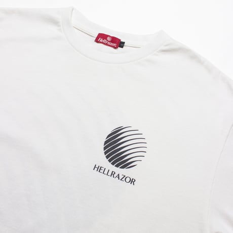 HELLRAZOR / CORE LOGO T-SHIRT (WHITE)