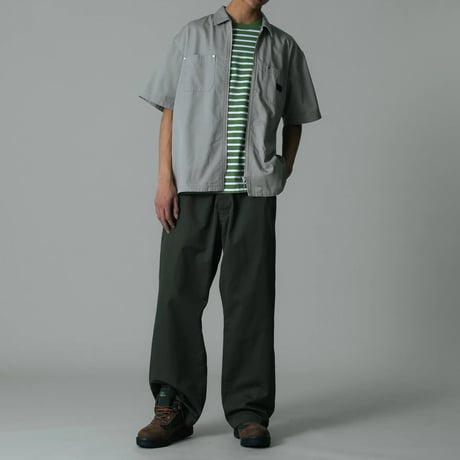 XLARGE | SLANTED OG STRIPE S/S TEE(GREEN)