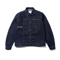 Butter Goods | BUTTER GOODS × DANIEL JOHNSTON  Bull Selvedge Denim Jacket(Indigo)