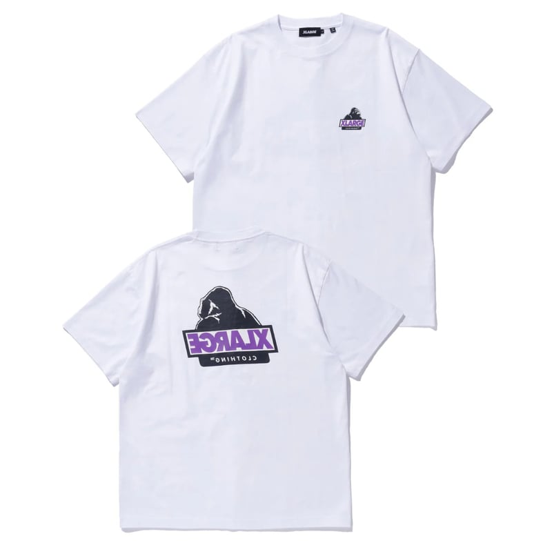 XLARGE | BACKSIDE OG S/S TEE(WHITE) | T.F.L onl