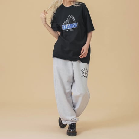 XLARGE | RHINE STONE SLANTED OG S/S TEE(BLACK)