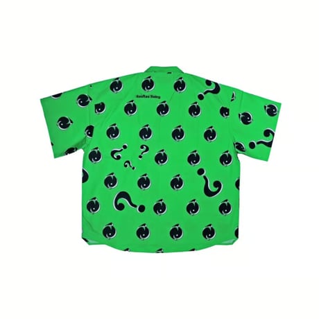 Sauras Being |RIDDLER S/S Aloha Shirts (Green)