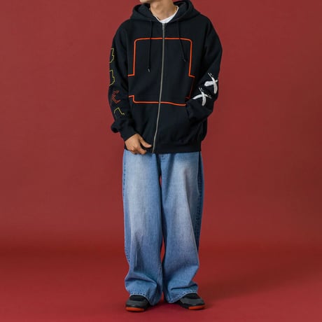 XLARGE | WASHED BAGGY DENIM PANTS(INDIGO)