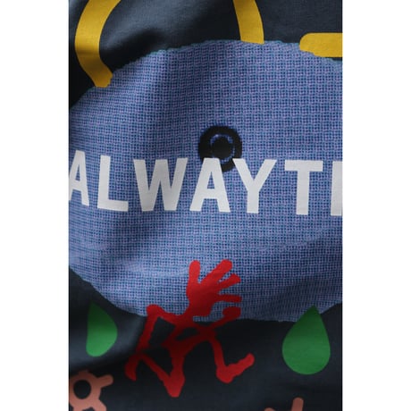 GRAMICCI | Gramicci & ALWAYTH GRAPHIC T-SHIRT(BLUE)