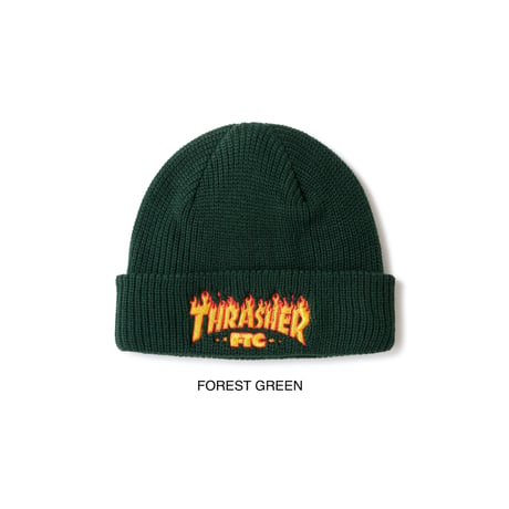 FTC | "FTC x THRASHER" LOGO BEANIE "3COLOR" (FTC026THH02)