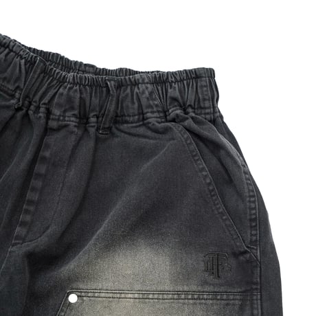 Time For Livin‘ / Double Knee Shorts (Black)