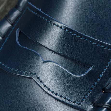 HARUTA / SCOTCHGARD COIN LOAFER #906XL (NAVY)